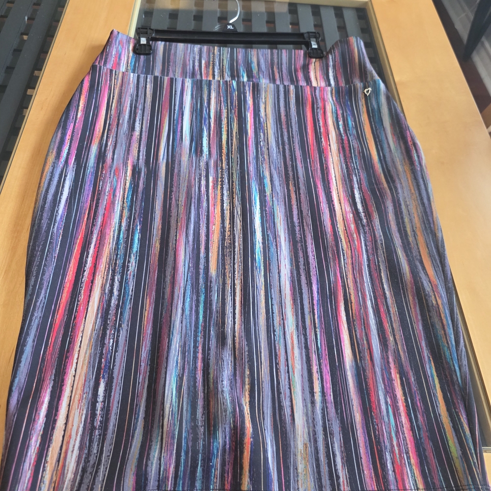 Thalia Sodi Multicolor Striped Pencil Skirt